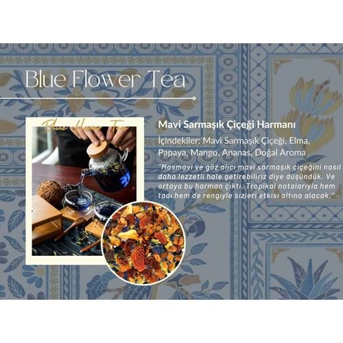 Doypack Blue Flower - Corvus Kahve