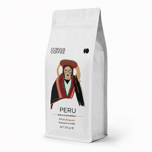 250 GR. Peru Lama - Corvus Kahve
